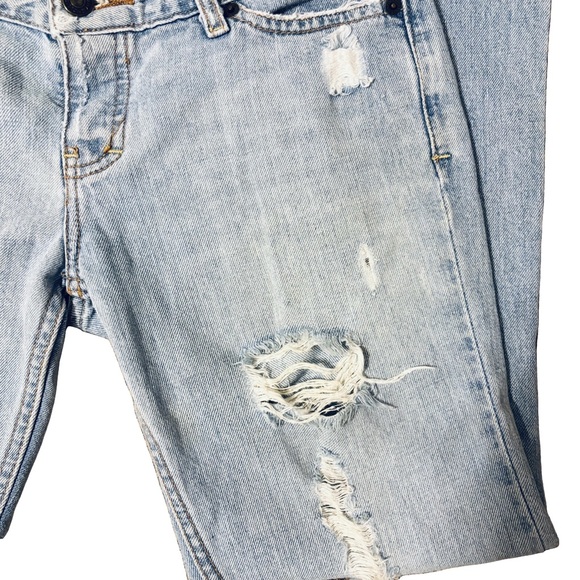 Hollister Vintage Y2K Low Rise Flare Light Wash Jeans - Picture 3 of 12